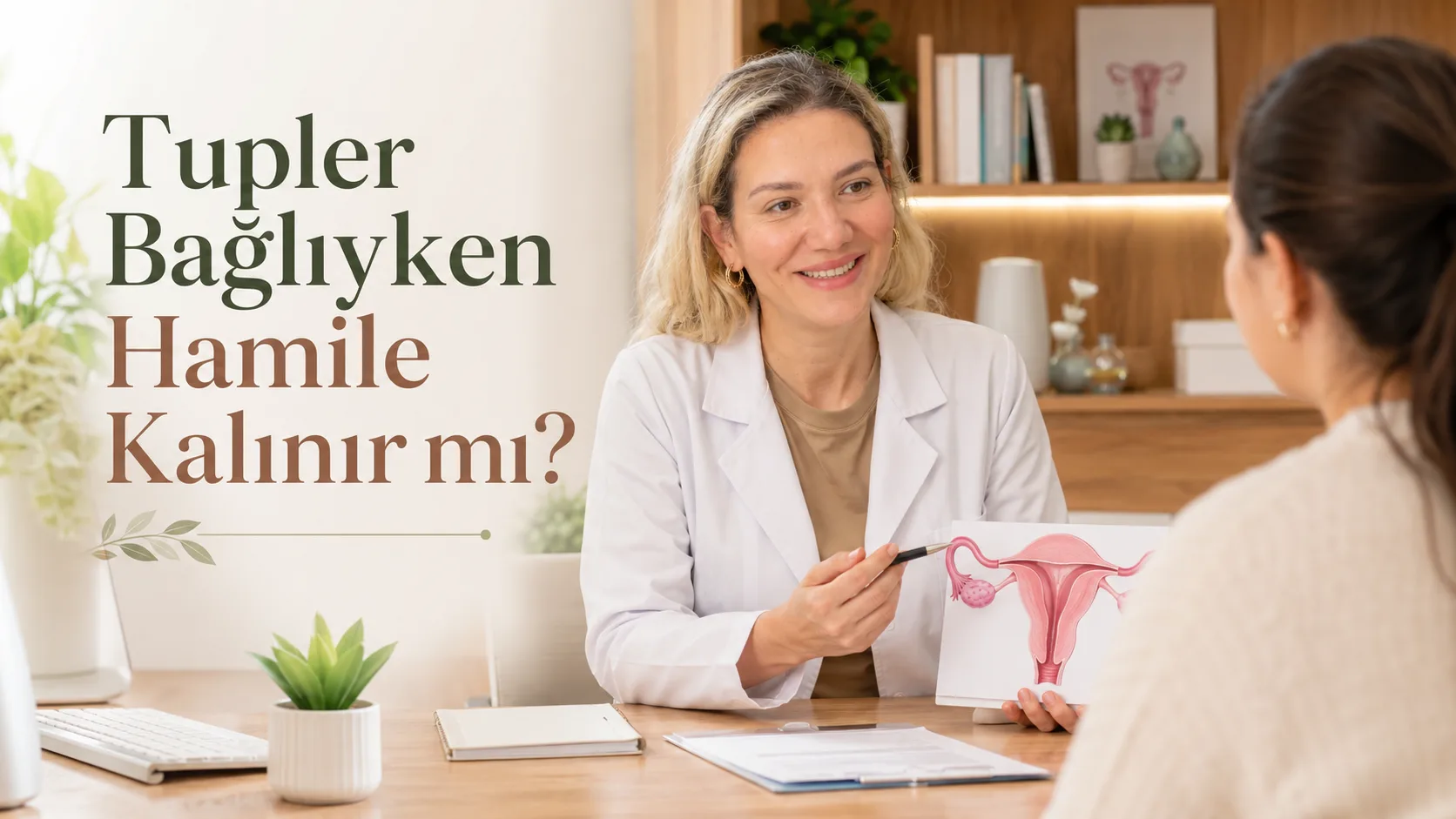 Gebelik testi ve takvim ile adet gecikmesi ve şüphe durumunda değerlendirme konsepti